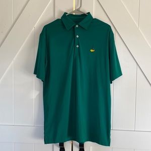 Masters Polo - M - Green - Dri Fit/Masters Tech.